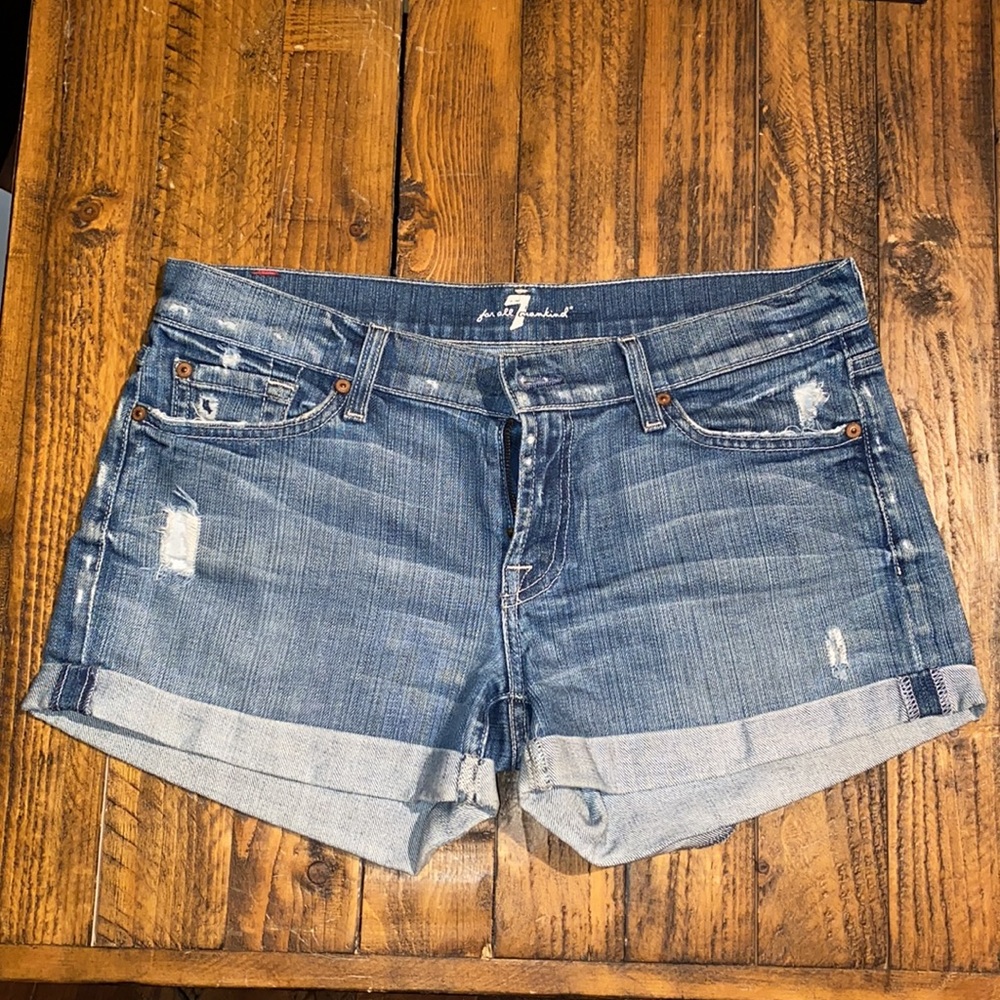 Seven For All Mankind Denim Jean Shorts